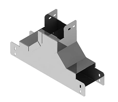 Tee tray vertical upwards