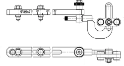 Distal locking guide, part number 545.550