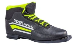 Ski boots TREK SoulNK1 black (lime neon logo) 75