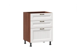 Country LD 245770.000 Front set for kitchen cabinet 600 with 3 drawers LUX (Light Ash)