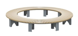 Circle bench (beam) Romana 302.45.00