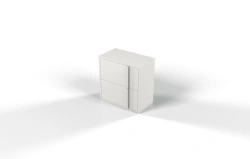 Document rack with sliding file drawers R3-800