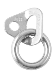 Clamping eye with ring 12 mm galvanised steel, article number vnt 1184