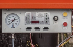 Mobile (portable) diesel compressor station ZIF-PV 10/1,0 (ARM9-50-04), on a frame