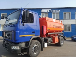 Fuel tanker ATZ-10,5, type TM142010 (modification 4693A4) on chassis MAZ 5N32