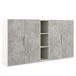 Medium 4-leaf cupboard with B-tone niche