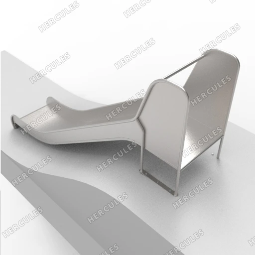 Hill Slide with U-Shaped Slope for Installation (3.24 m)
