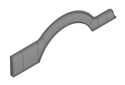 62825-401-8119020 Rear cowl