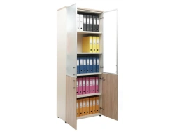 Wooden archival cabinets