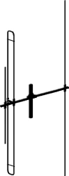 Antenna of metre range (VHF) DELTA H612