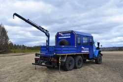 Mobile workshop (laboratory) with CMU; Cargo-passenger vehicle; Cargo-passenger vehicle with CMU, make UZST, type UZ