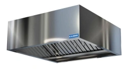 Wall-mounted fume extraction umbrella