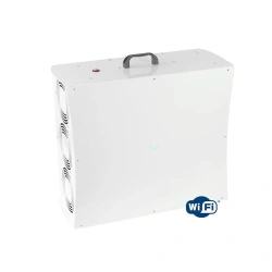 Bactericidal ultraviolet air irradiator-recirculator according to TU 32.50.50-001-89865856-2021 in "Potok 890" version.