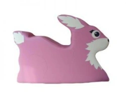 Playing toy Animal; Hare, Horse, Elephant, Duck, Piglet, Kitten, Dolphin, Squirrel, Hippo, Doggie, Caterpillar