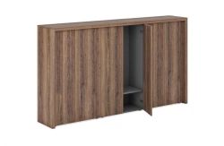 Composition - two medium cabinets and wardrobe and decorative strapping, Art. No. JR501