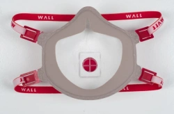 Medical respirator WALL CUP 99 HK+E R D, with 4 buckles, with face seal