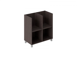 Diplomat series: filing cabinet with partition, low 027