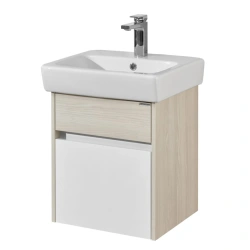 Pedestal under sink Aquaton Verdi PRO 50 white, ash factory 1A195901VDAV01.A195.9.01V.DAV.0