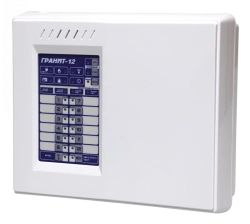 Granit 12 fire alarm and security monitoring and control device