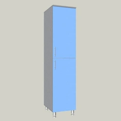 General purpose double-door cupboard model MSHU-2