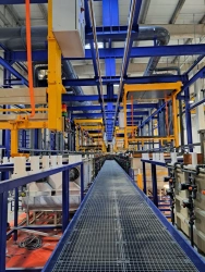 Automated galvanic lines