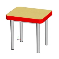 Single-seat upholstered banquette