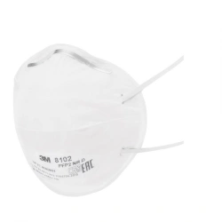 Filtering half-mask for protection against aerosols of the "ZM" trade mark, series 8100: model 8102 protection class FFP2 NR D,