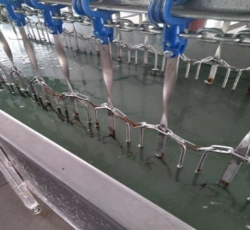Wax cooling bath