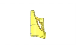 Left-hand corner trim assembly 5299-401-5302530-10 SB
