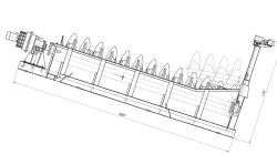 Classifier with unloaded spiral 1KSN-20x84