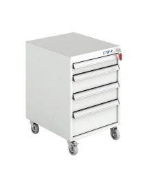 Rolling cabinet with 3,4 drawers