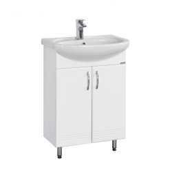 Cabinet under sink Aquaton Onda 60 white 1A122801ON0101.A122.8.01O.N01.0