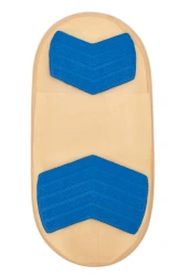 Personal protective equipment for feet made of polyvinylchloride film material: special additional decontaminated footwear