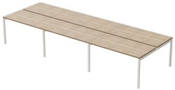 MAGNA Bench system on U-shaped support, Art. MSB 11