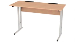Pupil's double table adjustable 4-6 p.r.y. with table top inclination angle 504.008