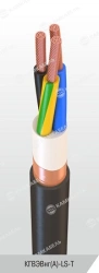 Power cable with copper conductors insulated with polyvinylchloride plasticate for voltage 0,66 and 1 kV of KGVEVng(A)-LS-T bran