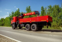 Flatbed platform, type 67063, modification 67063F with CMU of "UZPM" LLC of ANT 1.8-2, ANT 2.5-2, ANT 4.4-1, ANT 5-2, ANT 7.5-2,