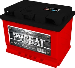 Rechargeable battery 6ST-60VL RUSBAT EURO