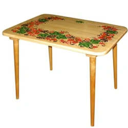 Small children's table with cold painting 520x600x450MM 72600000000 2 height category