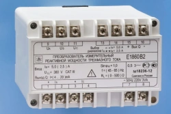 Three-phase current reactive power measuring converter E1860