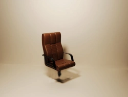 Shipboard metal furniture. Operator's chair RBPG