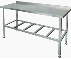 Production-cutting table with board, shelf-lattice SRP-1-0,7/0,4