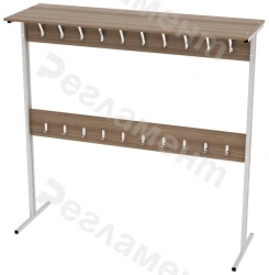 Floor coat rack B1 400-2500x150-800x1200-2500mm(WxHxH)