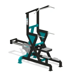 Outdoor strength training equipment for pull-ups and push-ups on the bars with a counterweight, with variable load
