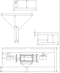 Operating field limitation sheet for profile surgeries, included in the Set of sterile linen and clothing for surgical operation