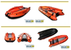Motor inflatable boat SOLAR-470 Strela Jet tunnel (Expedition)