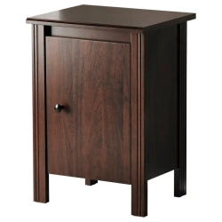 Acacia T wooden bedside tables for bedroom