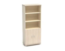 Tall cupboard with three open shelves K04 "Art Nouveau" series