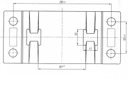 Cast lining of SKL-65 type