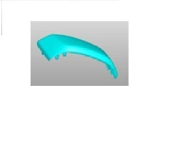 Front left door handle trim